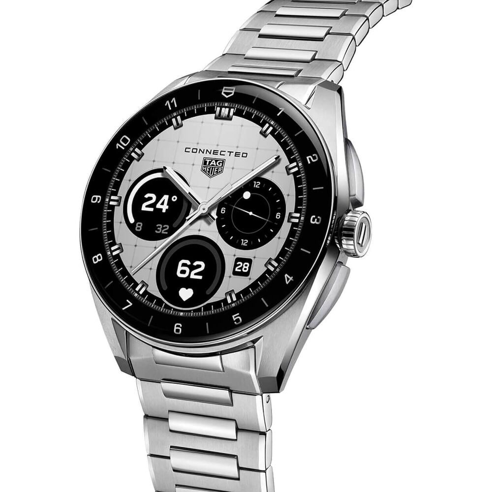 TAG Heuer Connected Calibre E5 40mm Dial Steel Bracelet Watch image number 1