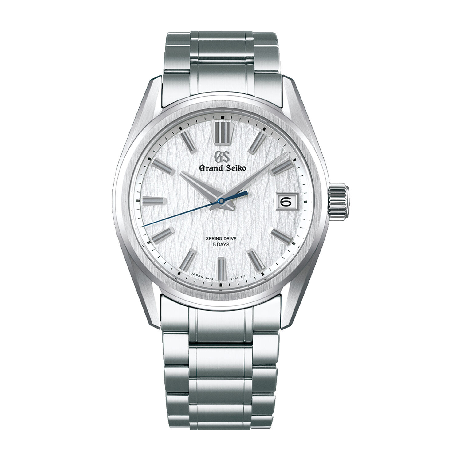 Grand Seiko White Birch Spring Drive 40mm Silver Dial Watch