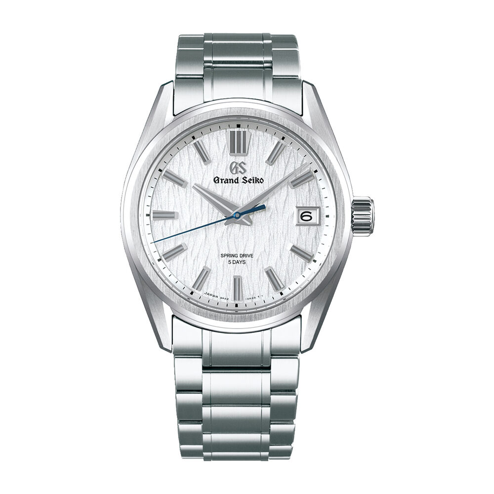 Grand Seiko Evolution 9 White Birch Spring Drive 40mm Silver Dial Watch image number 0