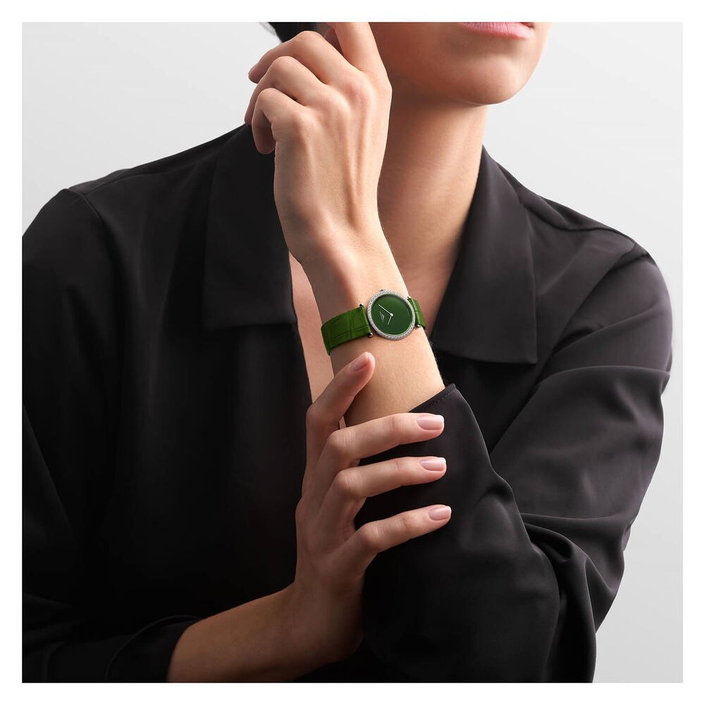 Longines Elegance Le Grande Classique 29mm Green Dial & Strap Watch image number 2
