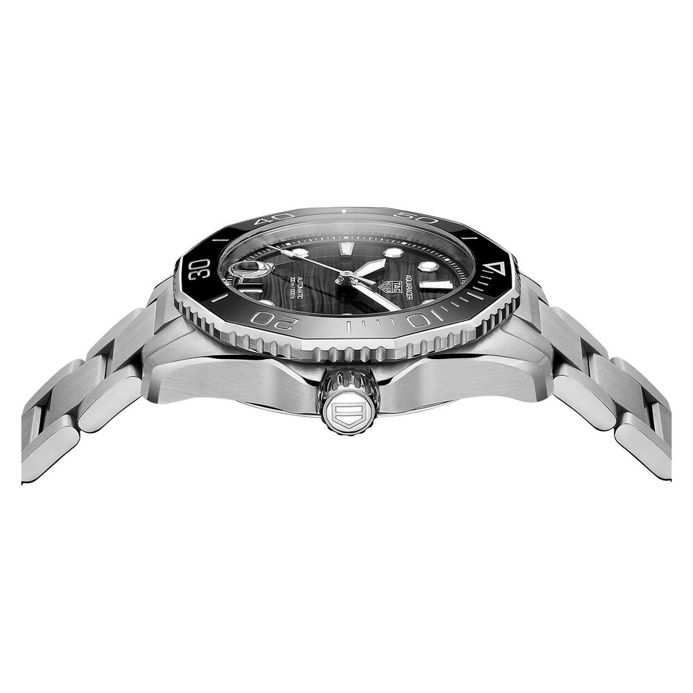 TAG Heuer Aquaracer Professional 300 36mm Black Dial & Bezel Stainless Steel Bracelet Watch image number 3