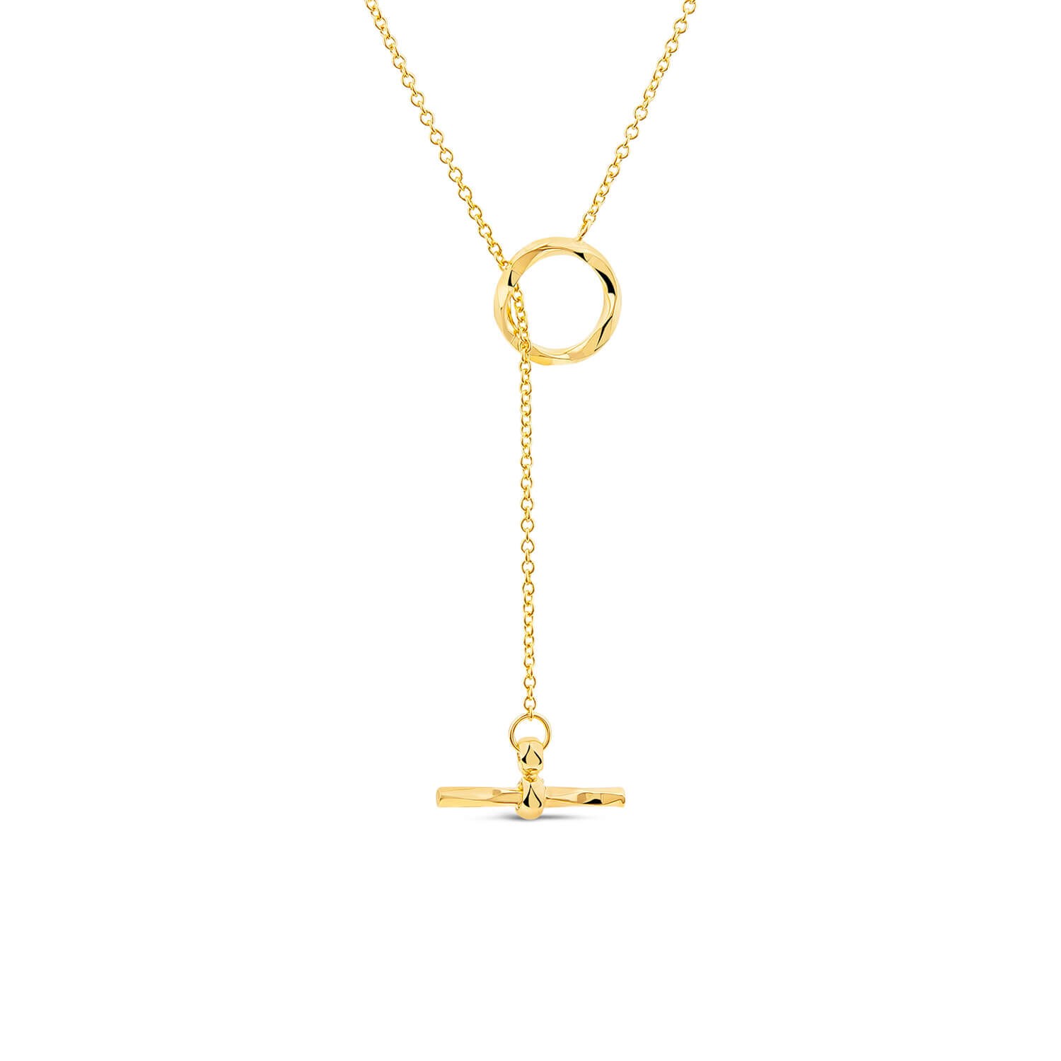 送税込【HURLEY BURLEY】9CT YELLOW GOLD T-BAR NECKLACE 国内発 送税込【HURLEY BURLEY】9CT YELLOW GOLD T-BAR NECKLACE 国内発