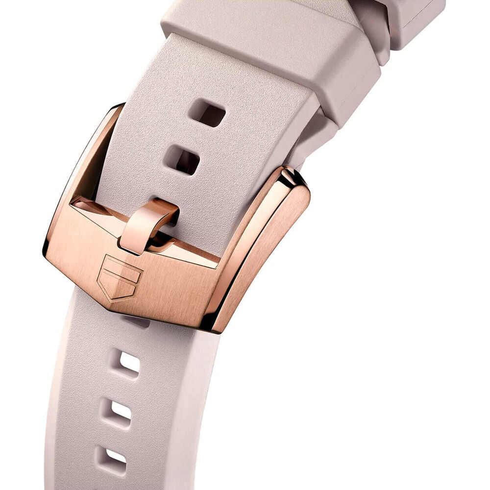 TAG Heuer Connected Calibre E5 Golden Bright Edition 40mm Dial Beige Rubber Strap Watch image number 5