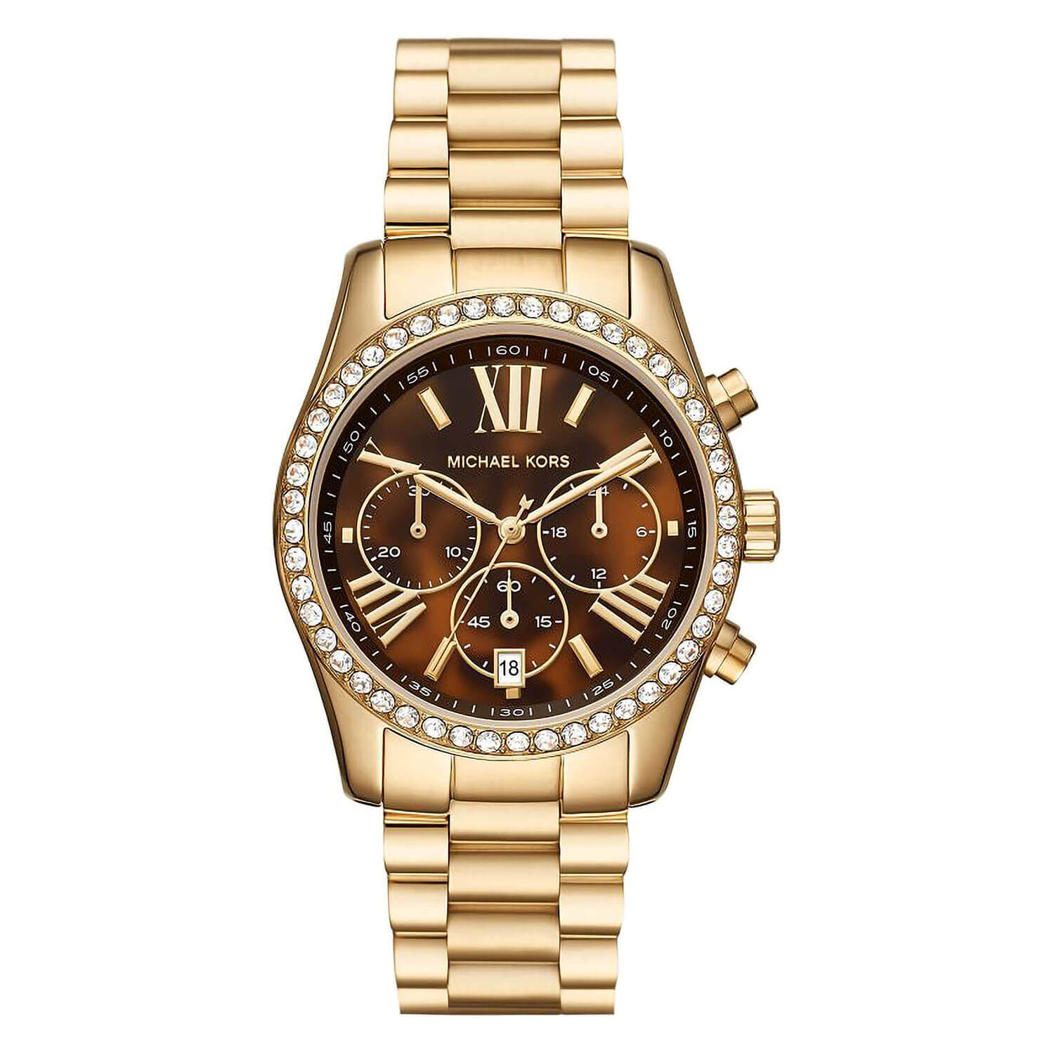 Michael kors watches outlet gold plated