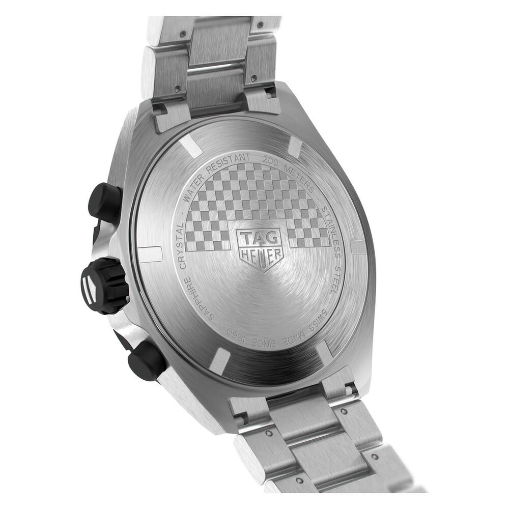 TAG Heuer Formula 1 Chronograph 43mm Black Dial Steel Bracelet Watch image number 3