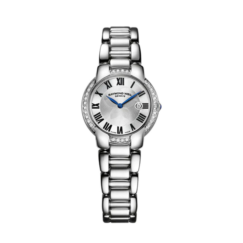 Pre-Owned Raymond Weil Jasmine Quartz 29mm White Dial Steel Bracelet Watch image number 0