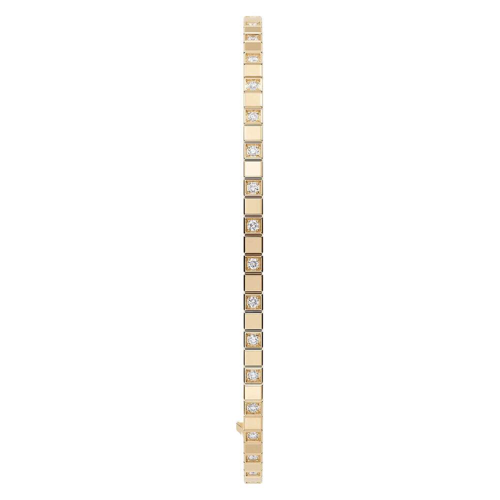 Chopard Ice Cube 18ct Yellow Gold 0.33ct Diamond Thin Bangle image number 2