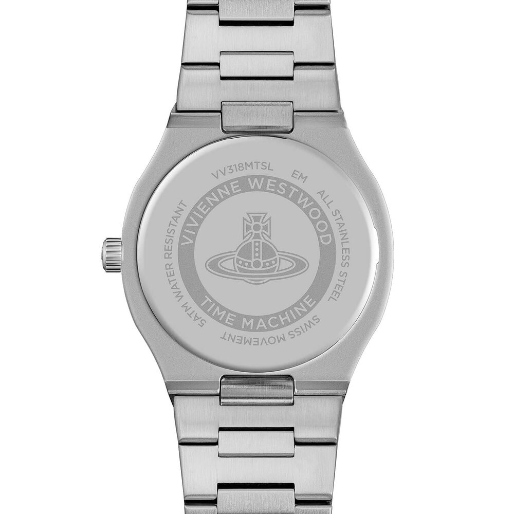 Vivienne Westwood Merton 38mm Multi Coloured Dial Steel Bracelet Watch image number 4