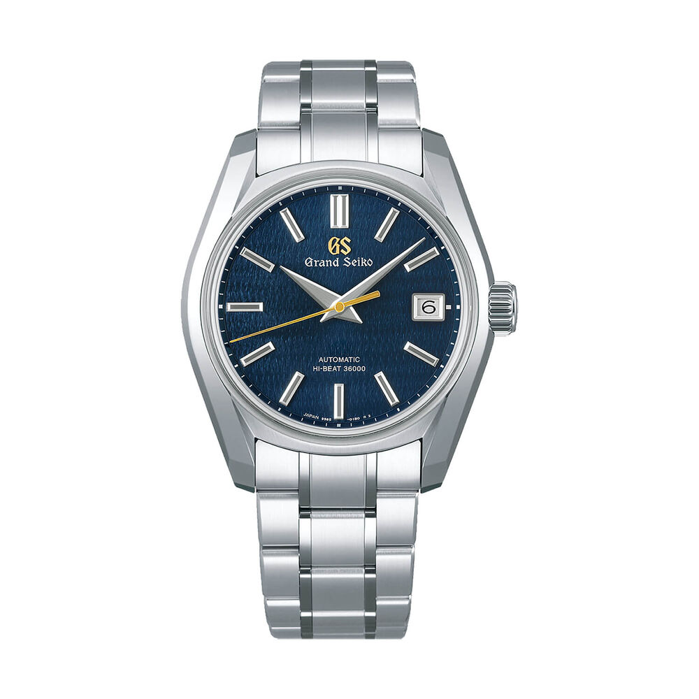 Grand Seiko Heritage 'Shubun – The Autumnal Equinox' 62GS Hi-Beat 40mm Blue Dial Bracelet Watch