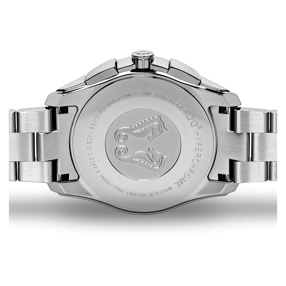 Rado Hyperchrome Quartz Chronograph Steel Bracelet Mens Watch image number 2