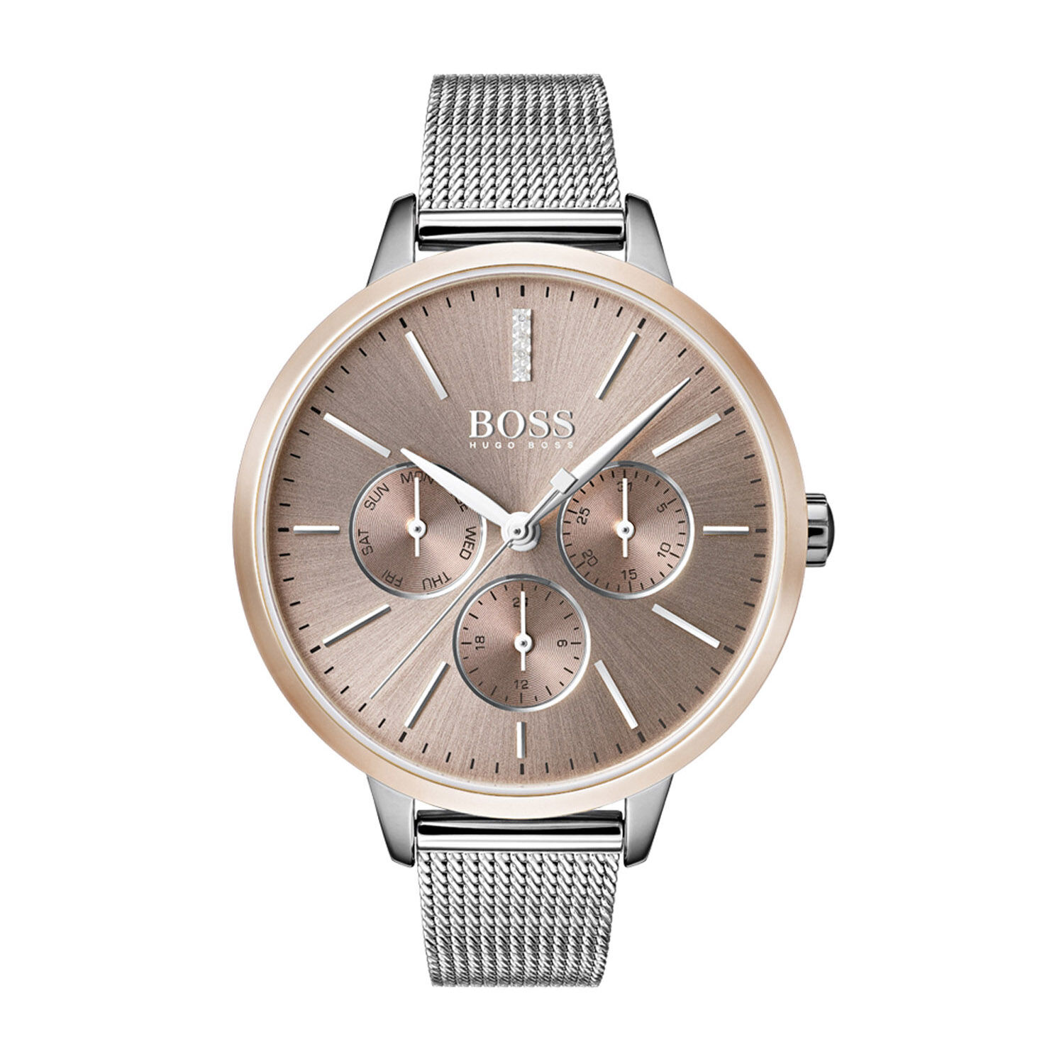 Hugo boss sale silver watch womens