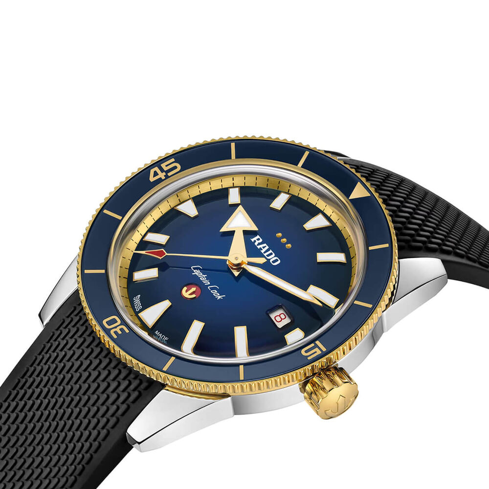 Rado Captain Cook x European Cricket Special Edition 42mm Blue Dial Watch