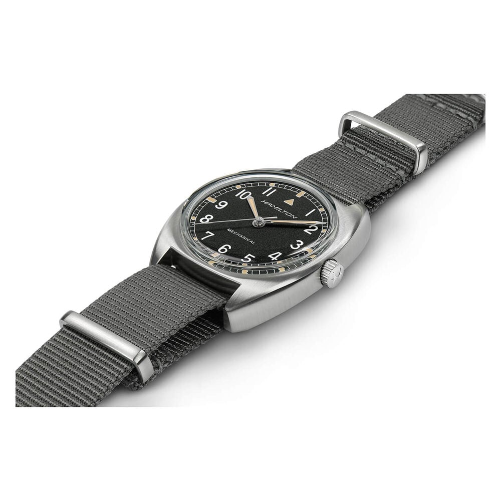 Hamilton Khaki Aviation Pilot Pioneer 36mm Steel Case Textile Watch