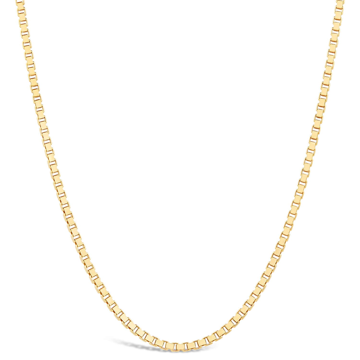 Venetian box chain necklace top