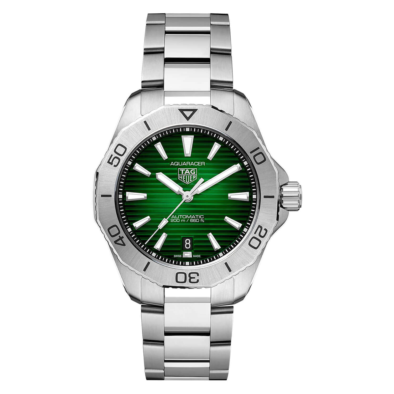 Tag hot sale green dial