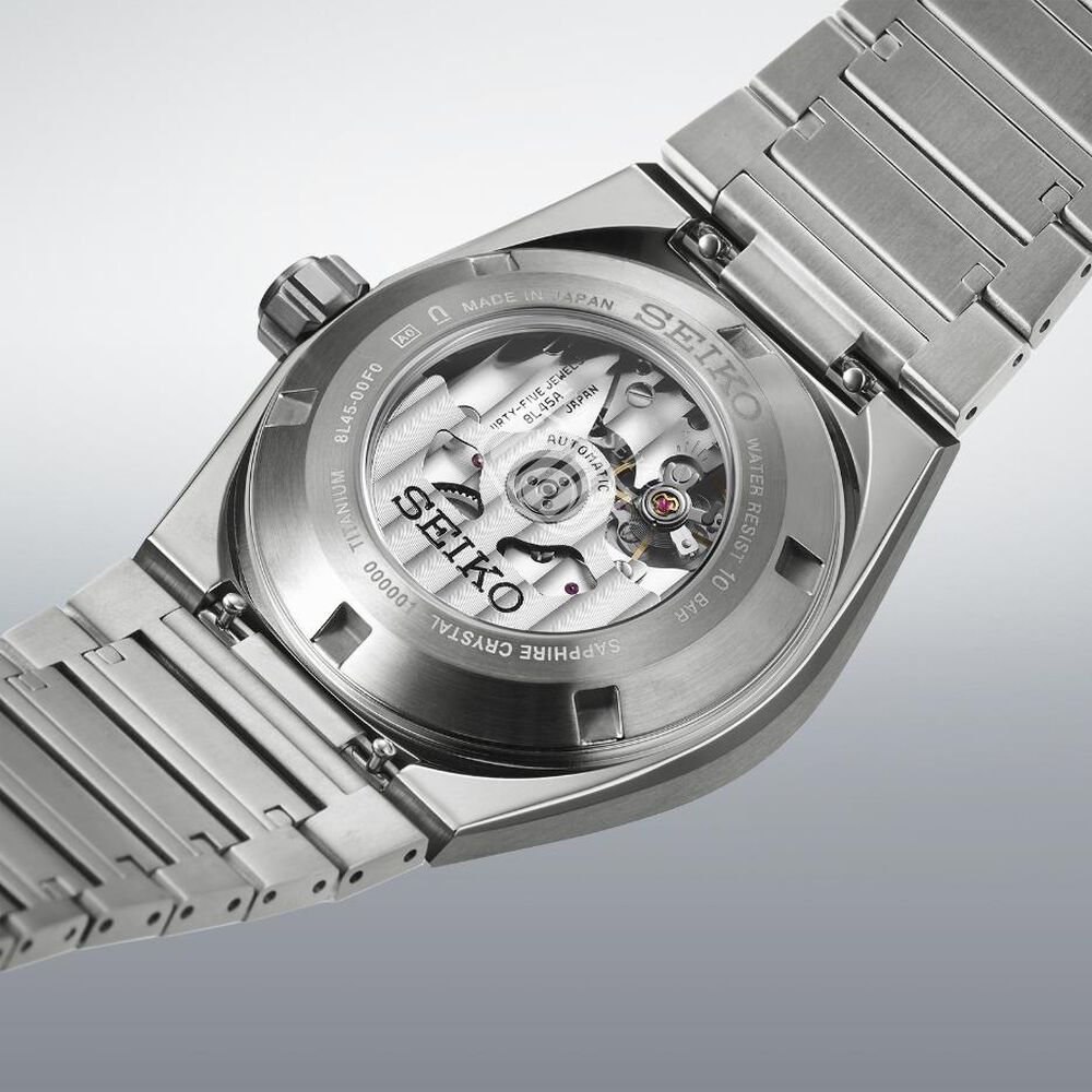 Seiko King Seiko VANAC "Tokyo Highway" Night Black 41mm Black Dial Titanium Bracelet Watch