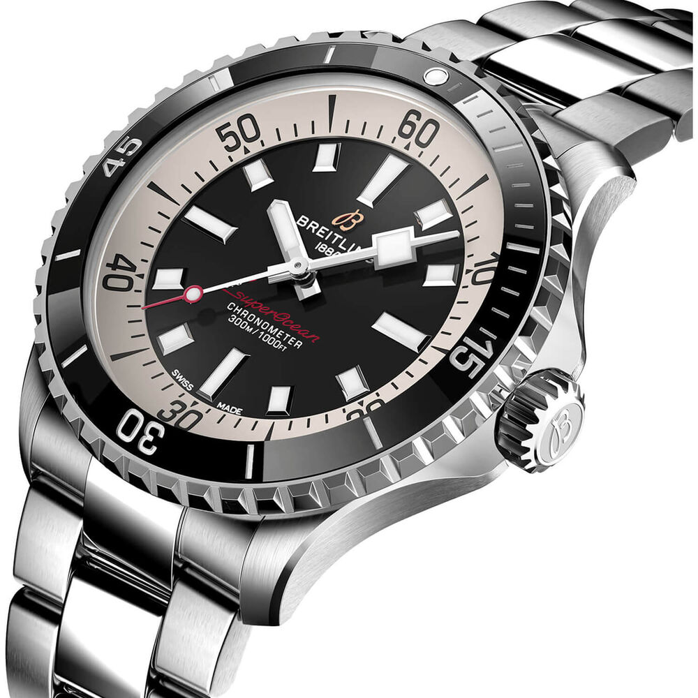 Breitling Superocean Automatic 42 Black Dial Bracelet Watch