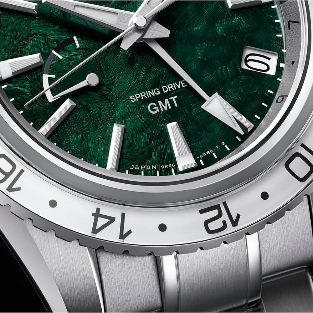 Grand Seiko Sport Collection Hitaka Mountains 44mm Green Dial Steel Case Watch image number 4