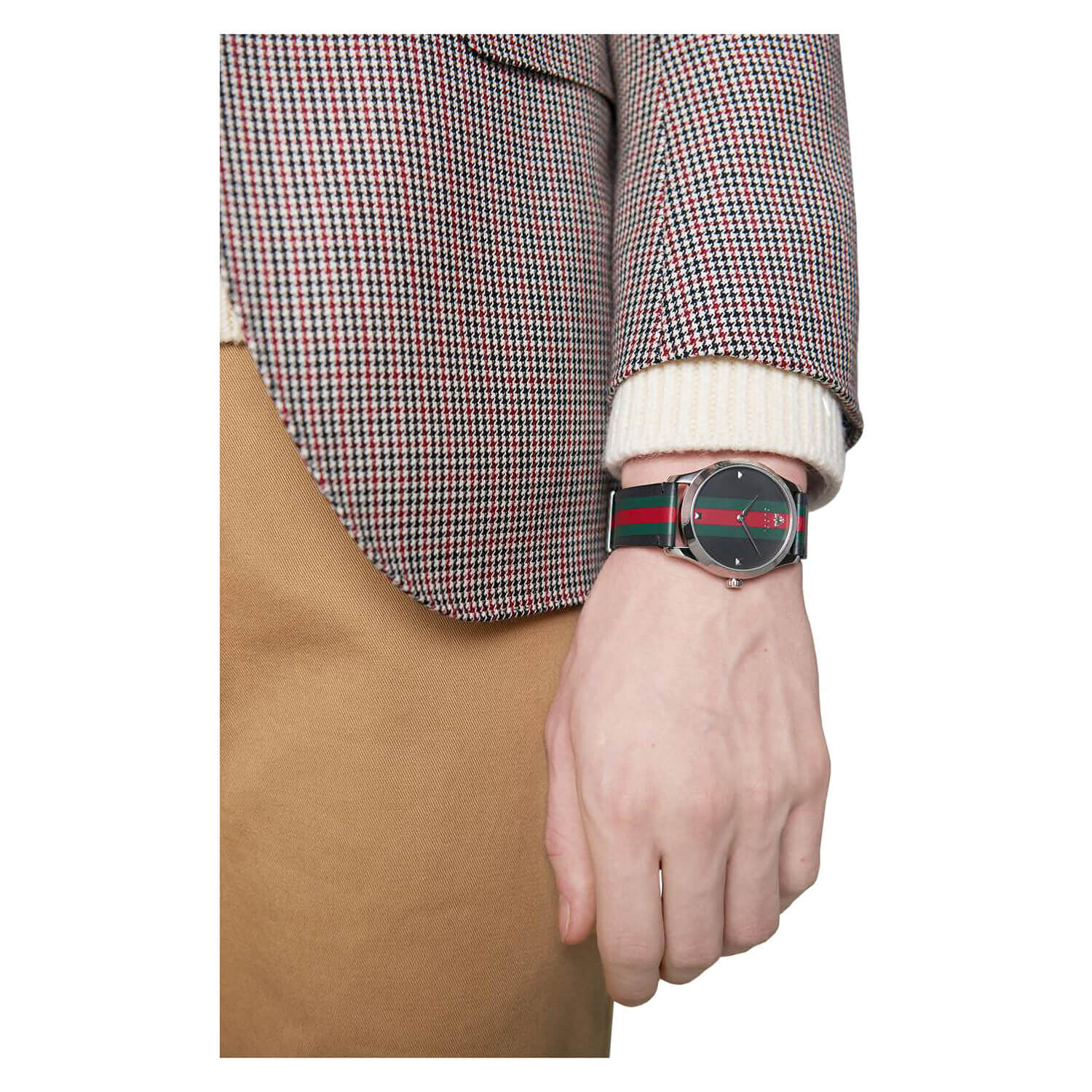 Gucci sale stripe watch