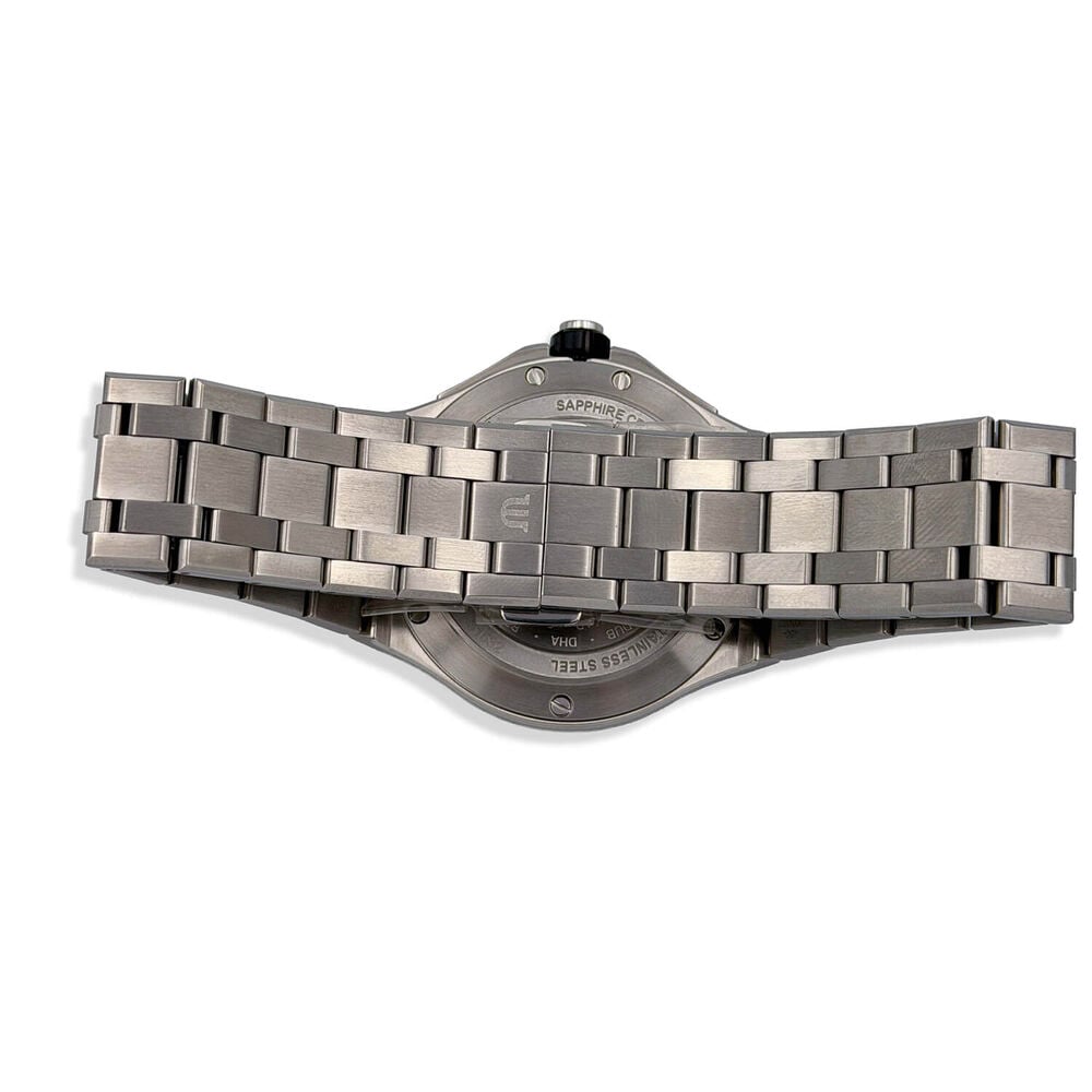 Pre-Owned Maurice Lacroix Aikon Venturer 43mm Automatic White Dial Steel Bracelet Watch