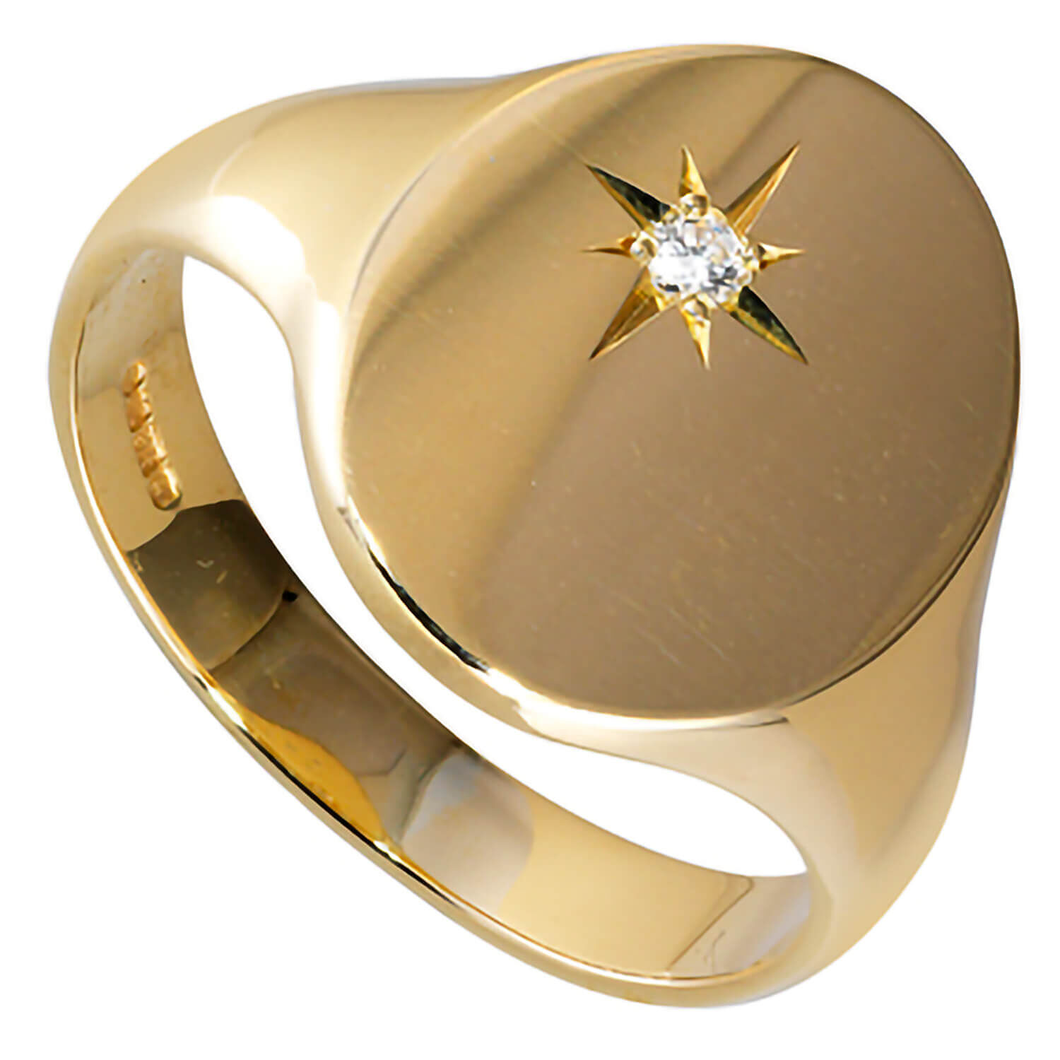 Share more than 155 24 carat gold signet ring
