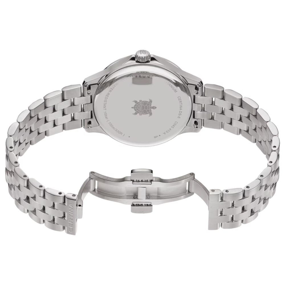 Certina DS-8 Gent 40mm Blue Dial Titanium Bracelet Watch image number 2