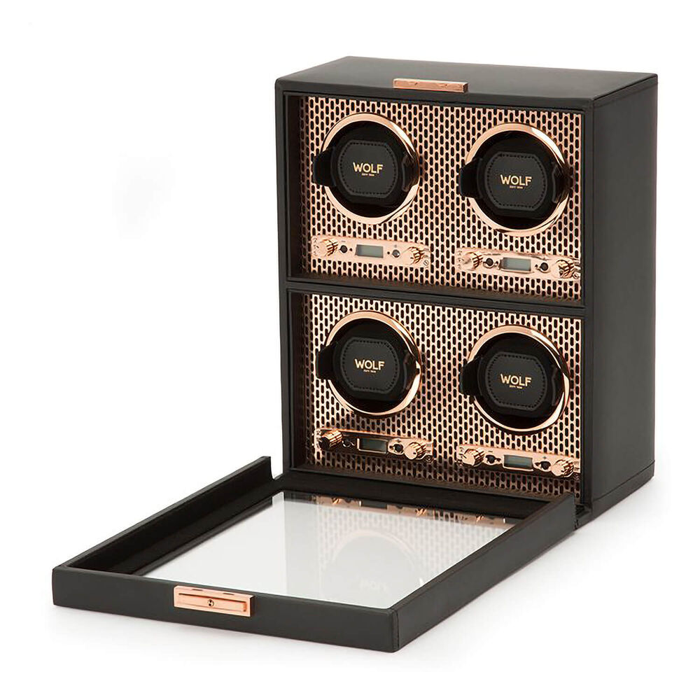 WOLF AXIS 4pc Copper Watch Winder image number 1
