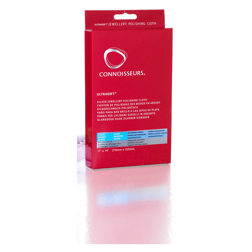 Connoisseurs UltraSoft Silver Jewellery Polishing Cloth
