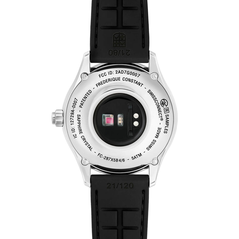 Frederique Constant Connected Black Multi Function Case Black Watch image number 3