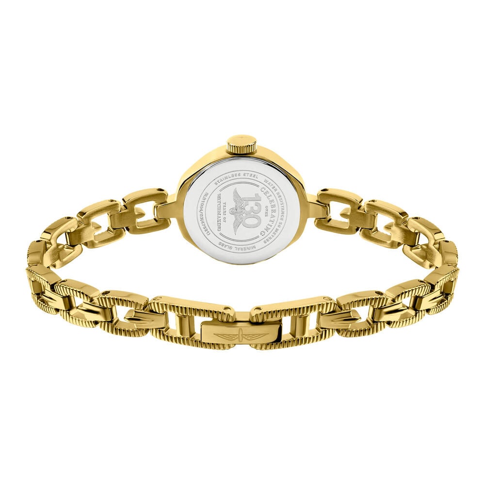 Rotary 1895 20mm Gold Dial & Gold Plated Stainless Steel Bracelet Watch