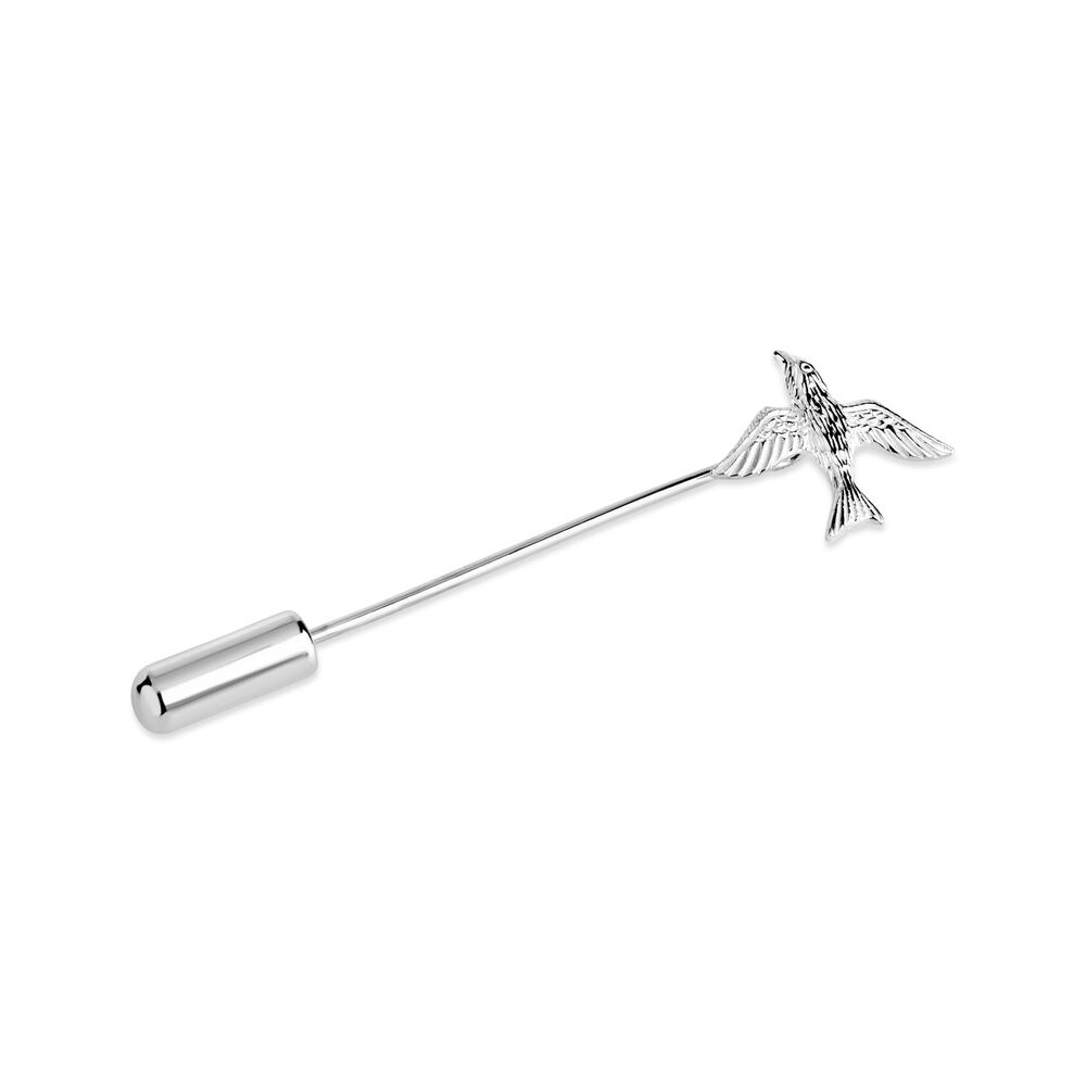 Sterling Silver Dove Lapel Pin