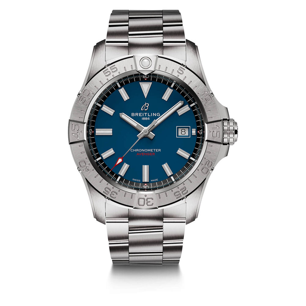 Breitling Avenger Automatic 42mm Blue Dial & Stainless Steel Bracelet Watch image number 0
