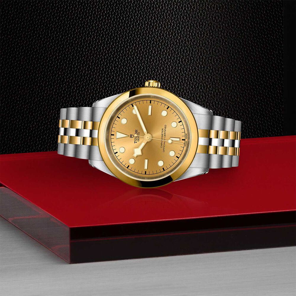 TUDOR Black Bay 41 S&G Champagne Dial Bracelet Watch image number 2