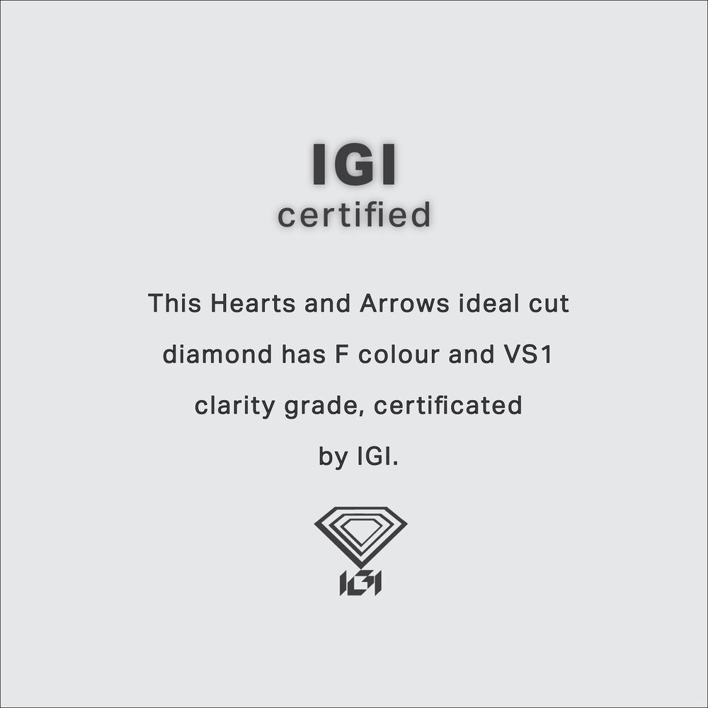 Platinum 0.50ct Round Diamond Halo Ring image number 5