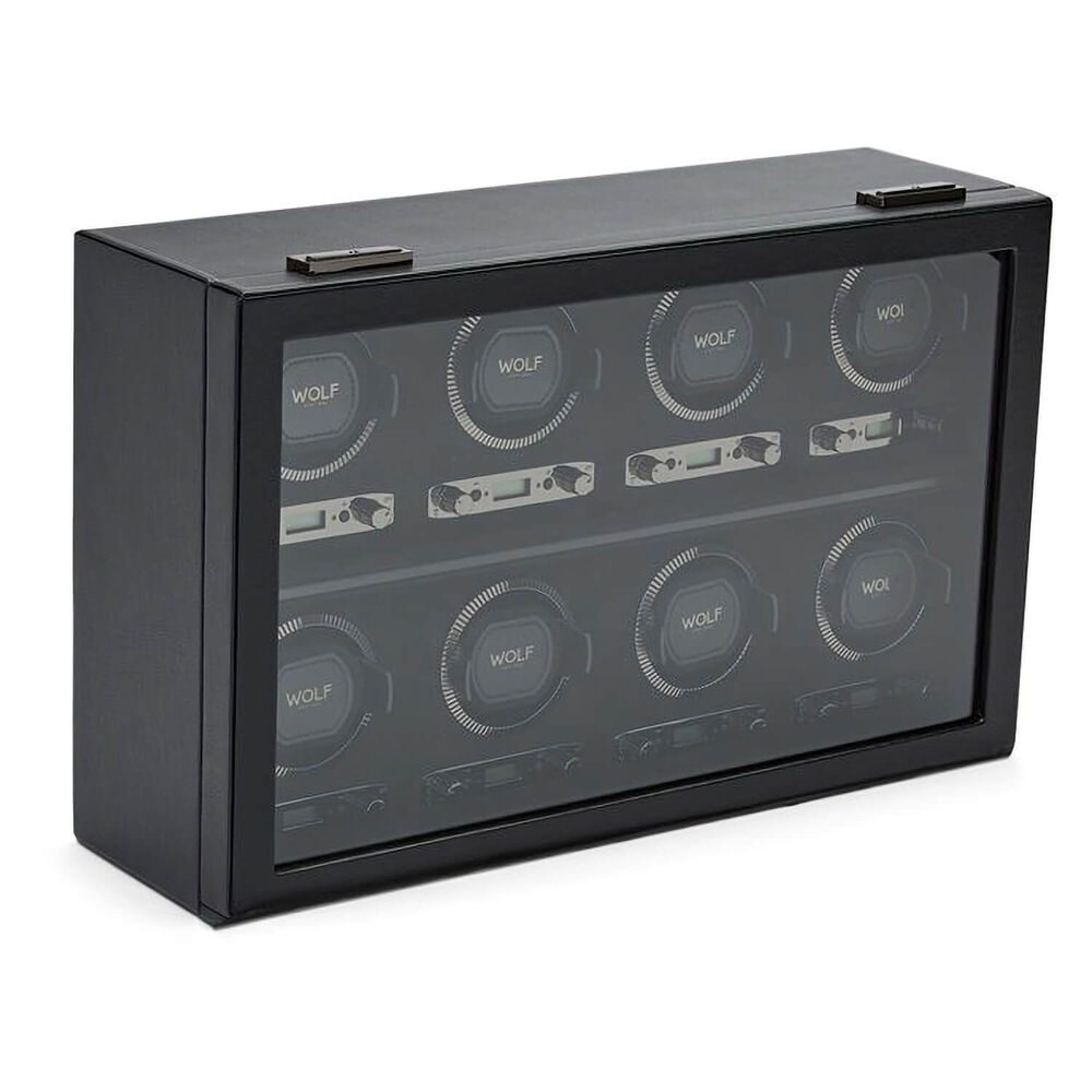 WOLF BRITISH RACING 8pc Black Watch Winder image number 2