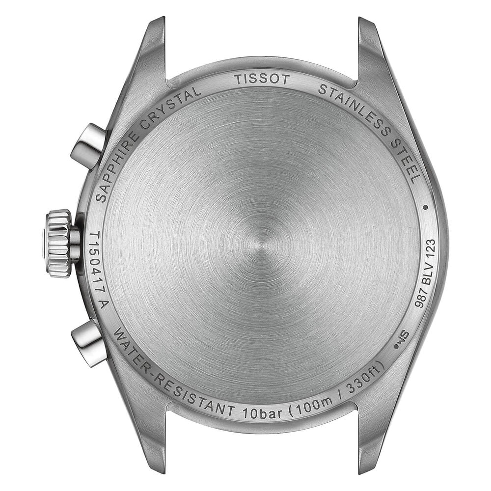 Tissot PR 100 40mm Blue & White Dial Steel Bracelet Watch image number 2