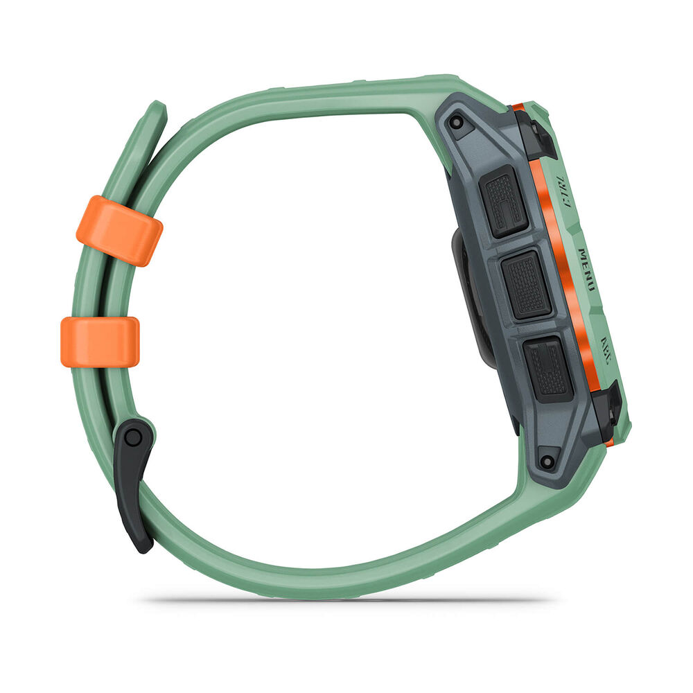 Garmin Instinct 3 AMOLED 45mm Neotropic Bezel & Silicon Strap Watch image number 9