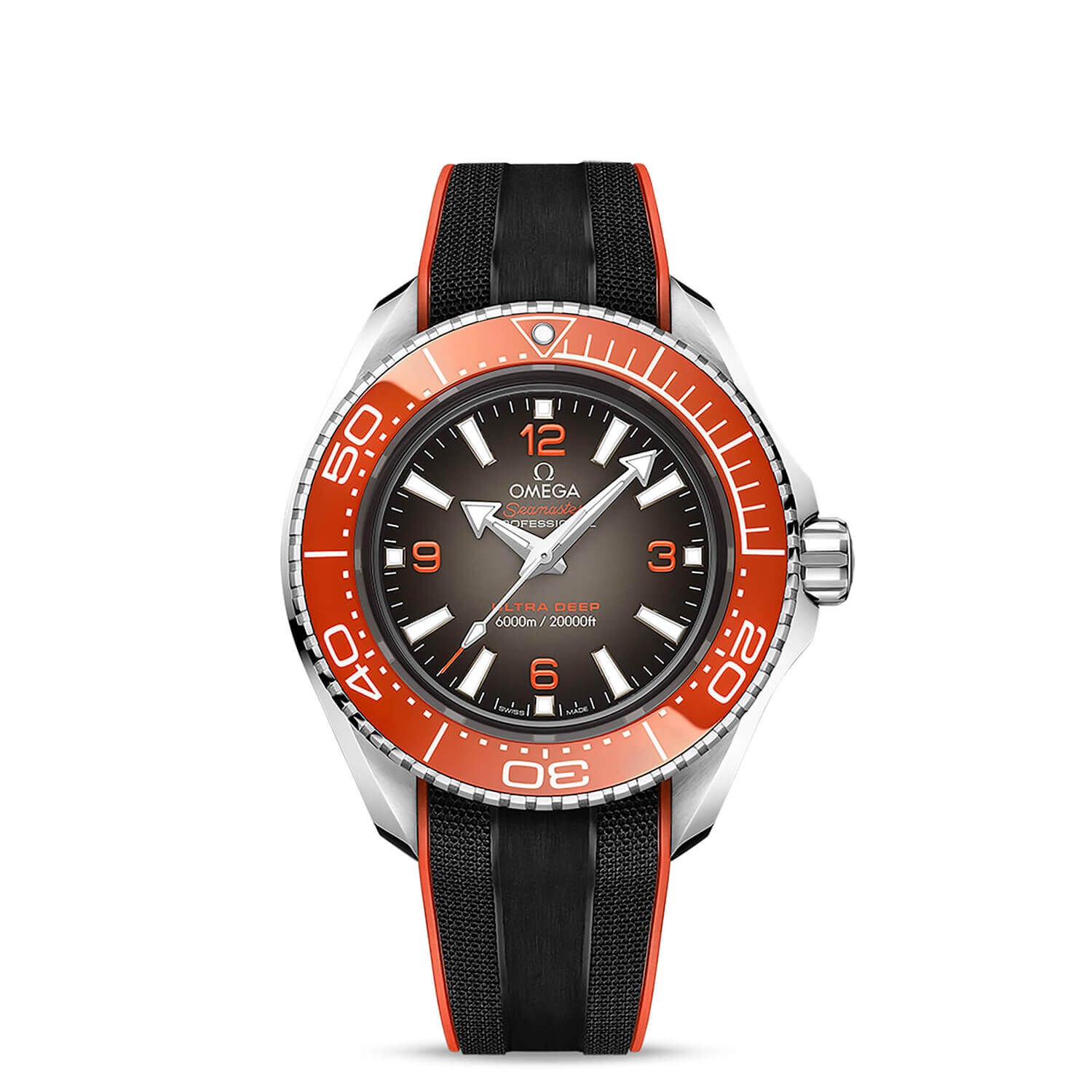 Omega seamaster cheap orange strap