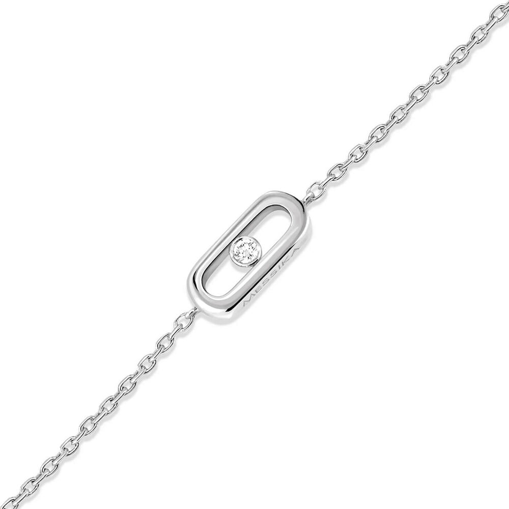 Messika Care(s) 0.07ct Diamond White Gold Bracelet