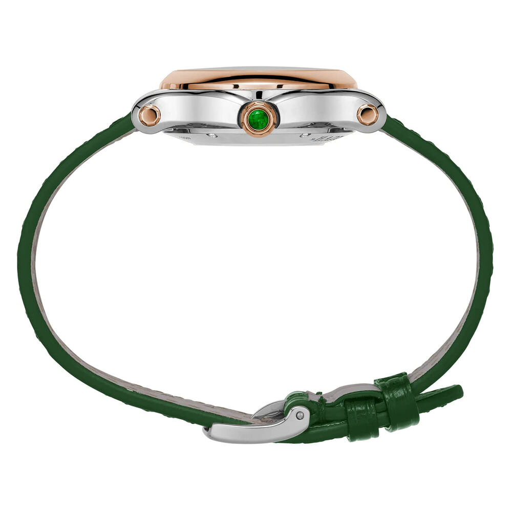 Chopard Happy Sport 30mm Green Dial Green Strap Watch image number 2