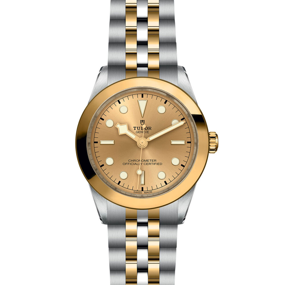 TUDOR Black Bay 39 S&G Champagne Dial Bracelet Watch image number 2