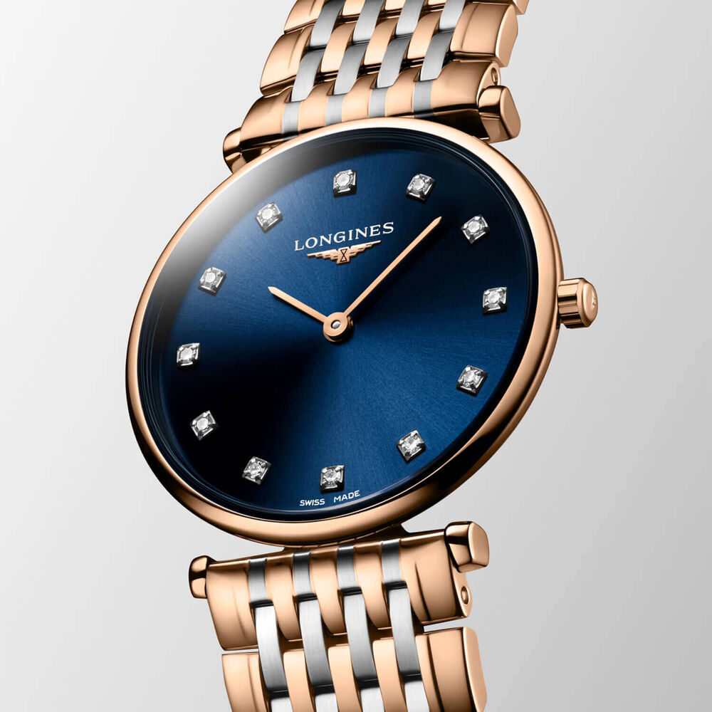 Longines La Grande Classique de Longines 29mm Blue Dial Two Tone Stainless Steel Bracelet Watch image number 2