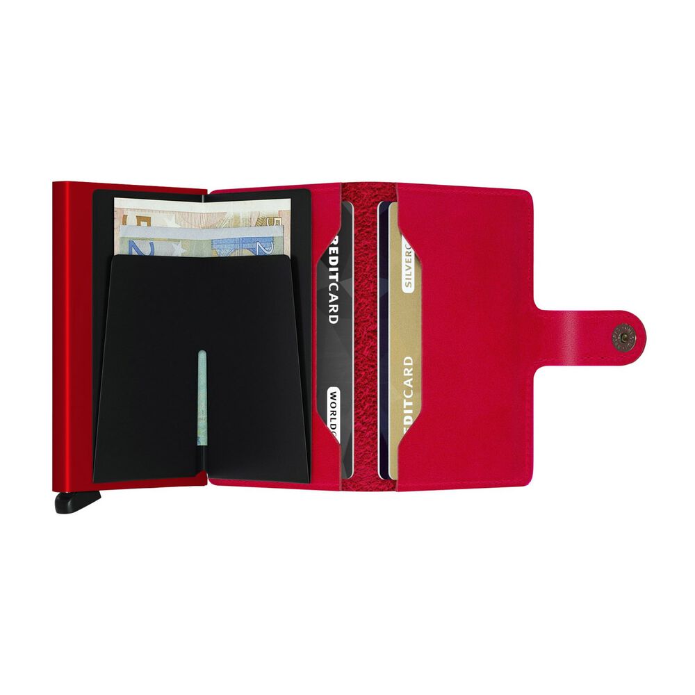Secrid Red Leather Miniwallet image number 2