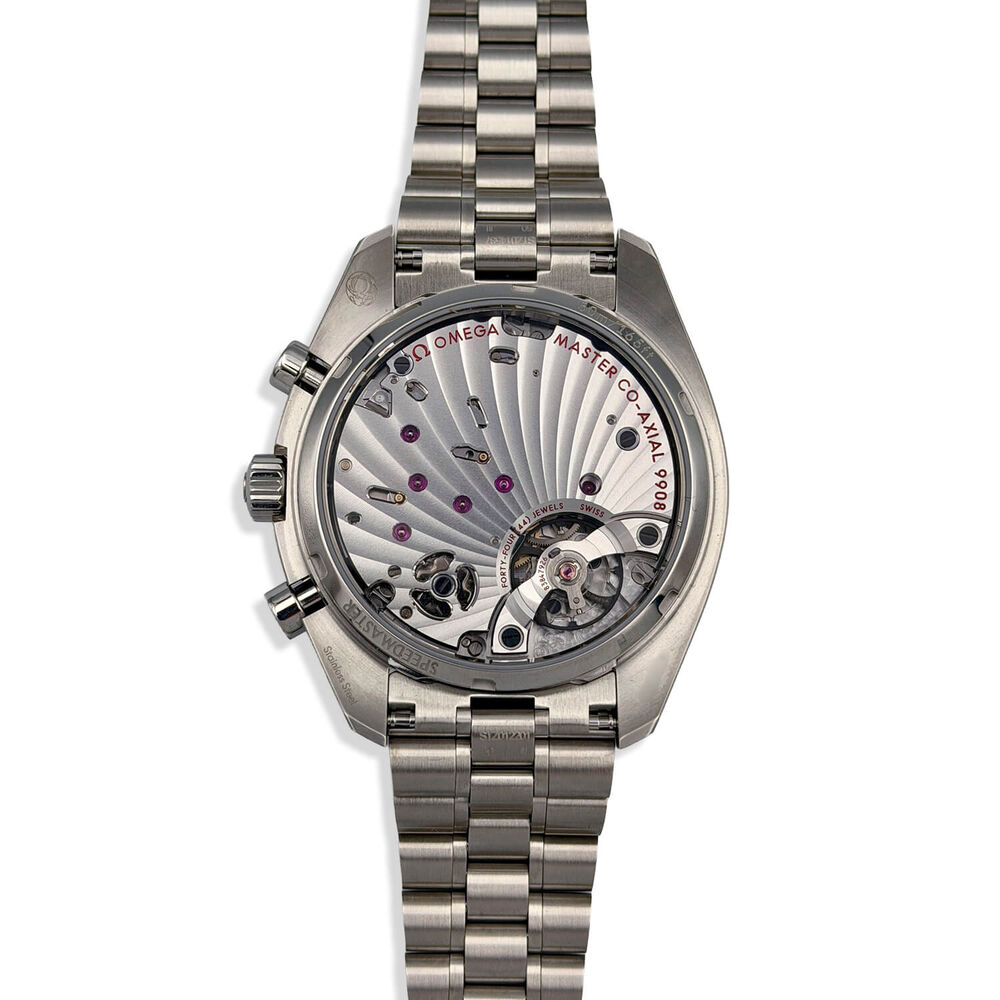 Pre-Owned OMEGA Speedmaster Chronoscope 43mm Silver Dial Steel Bracelet Watch image number 3