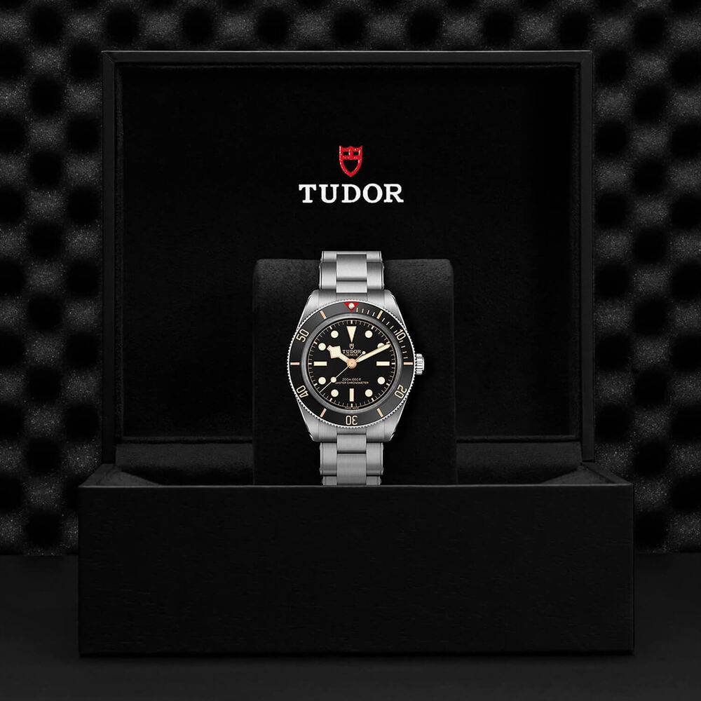 TUDOR Black Bay 58 39mm Black Dial 3-Link Stainless Steel Bracelet Watch