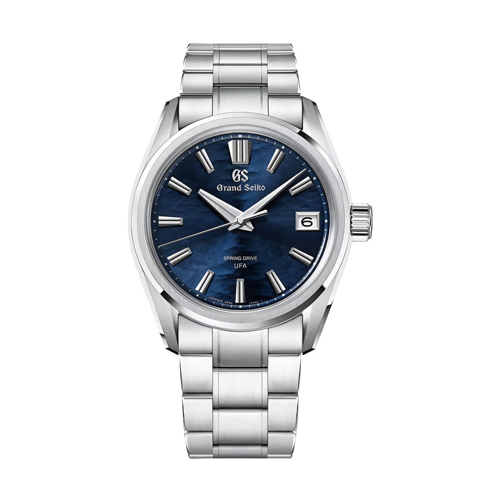 Grand Seiko Evolution 9 'Lake Suwa Summer Sun' Spring Drive UFA 40mm Steel Bracelet Watch