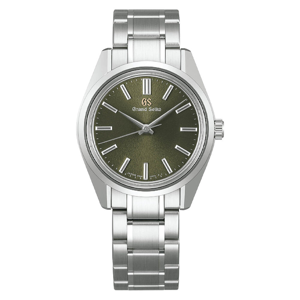 Grand Seiko Mount Iwate – Autumn Dusk European Limited Edition 36.5mm Green Dial Bracelet Watch