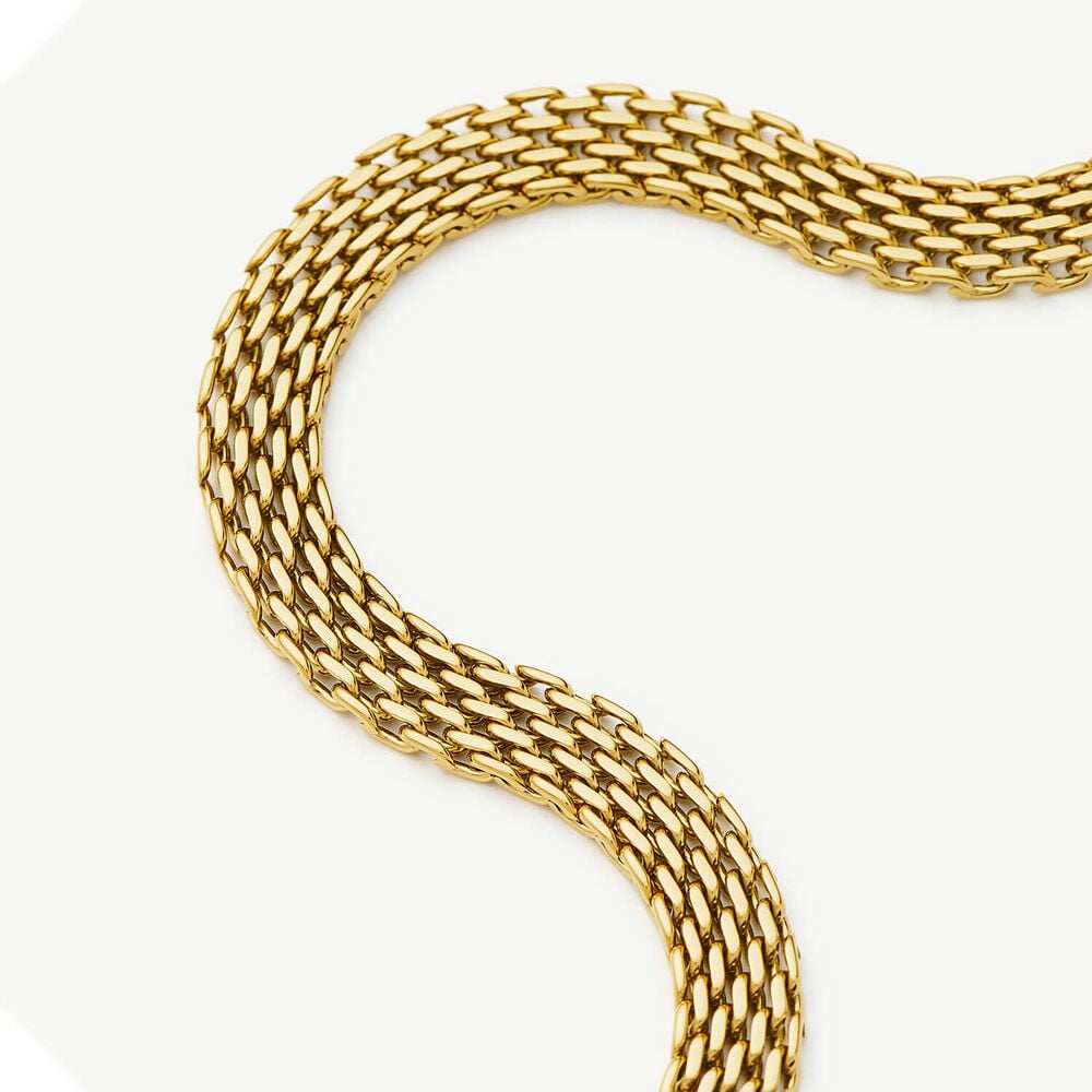 Missoma 18ct Gold Plated Steel Heirloom Chain Bracelet