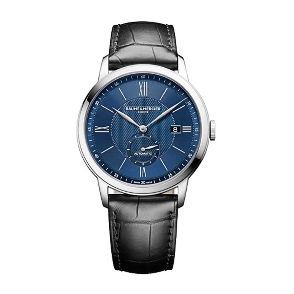 Baume & Mercier Classima Black and Blue 42mm Men's Automatic Watch image number 0
