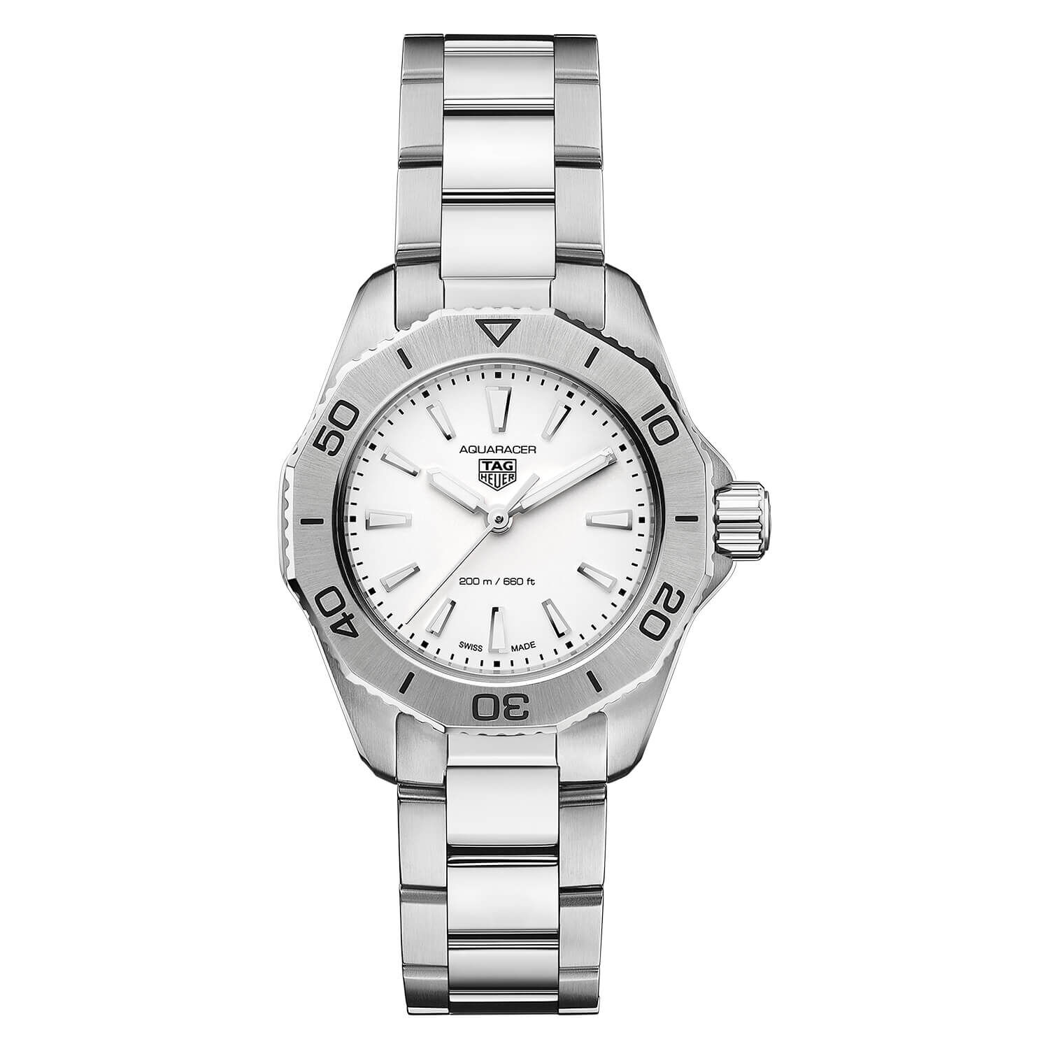 Tag heuer hotsell silver watch